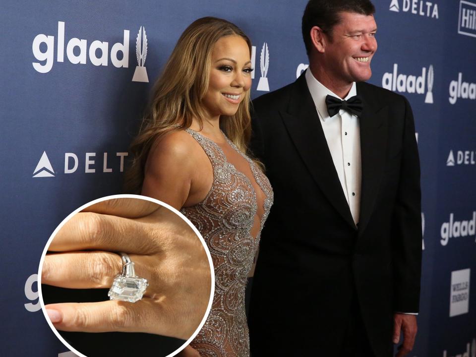 Mariah Carey James packer ring