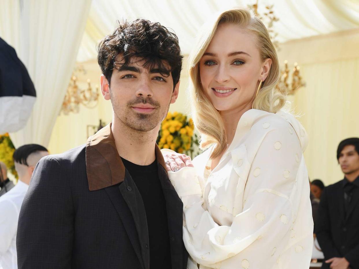 Joe Jonas and Sophie Turner attend 2019 Roc Nation THE BRUNCH on February 9, 2019 in Los Angeles, California