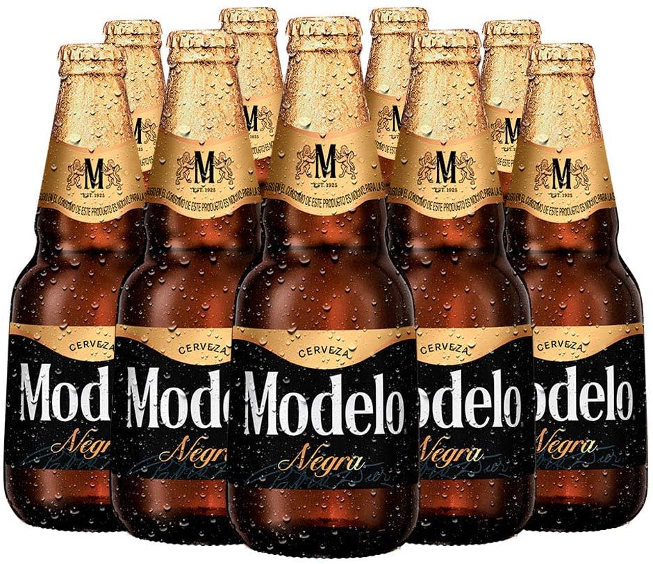 Cerveza Obscura, Negra Modelo, 12 botellas de 355 ml c/u/Amazon.com.mx