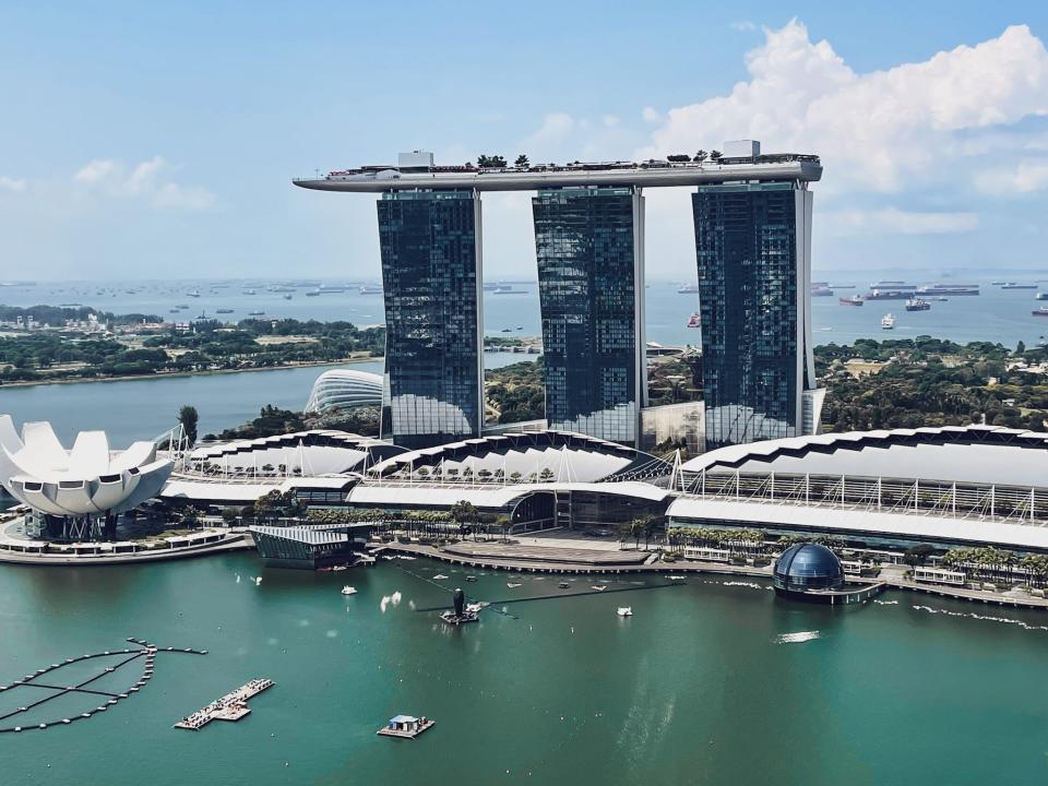 Marina Bay Sands in Singapore.