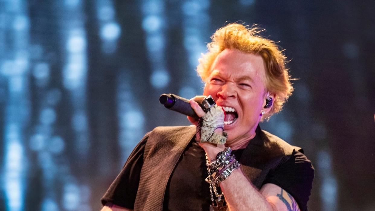 Guns N' Roses' Axl Rose Won't Throw Microphone Into Crowd Anymore Injuring Adelaide Fan