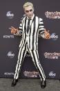 <p>Don't say his name three times! The judge dressed as Beetlejuice for the show's Halloween episode. </p>