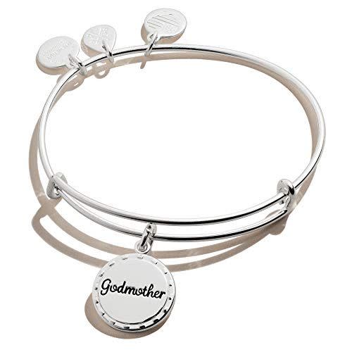 "Because I Love You Godmother" Wire Bangle Bracelet