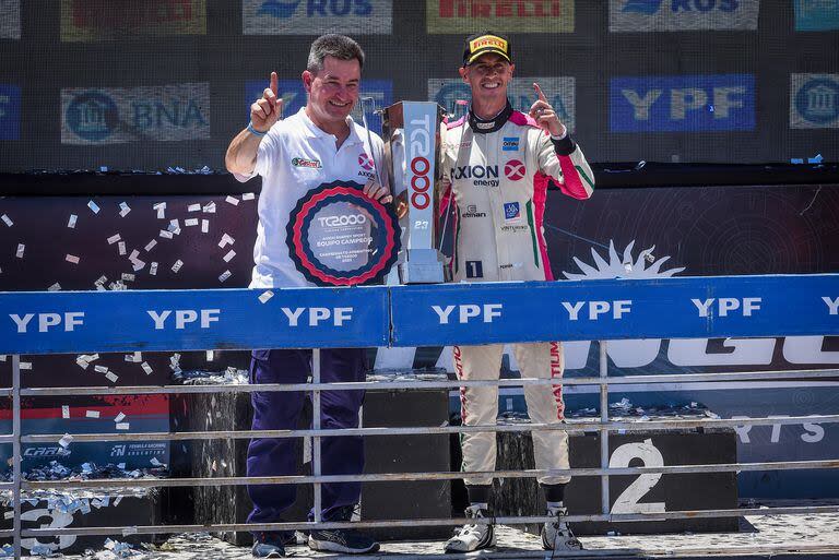 Marcelo Ambrogio y Leonel Pernía, la fórmula del éxito del TC2000; juntos lograron tres de los últimos cinco campeonatos de la categoría