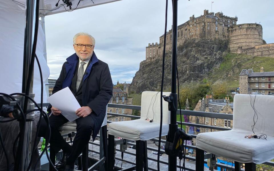 Wolf Blitzer was quickly inundated by mocking tweets, including annotated maps of Scotland - Wolf Blitzer/Twitter