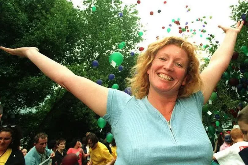Charlie Dimmock during the Ground Force years