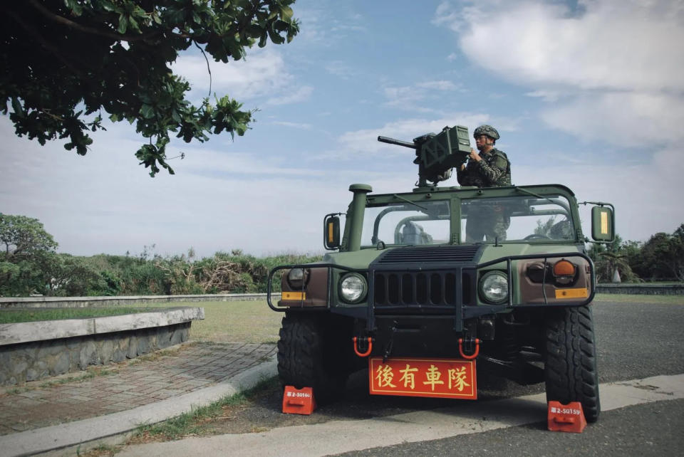 國軍地面部署。（圖／國防部提供）