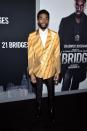 <p>All of a sudden, menswear is going monochrome. But not Chadwick Boseman. Oh no. The 21 Bridges star went brighter than ever in Dunhill. Goggles on, please. </p>