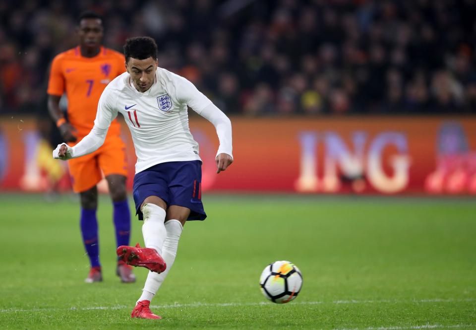 Lingard picks his spot to give a lively England the win