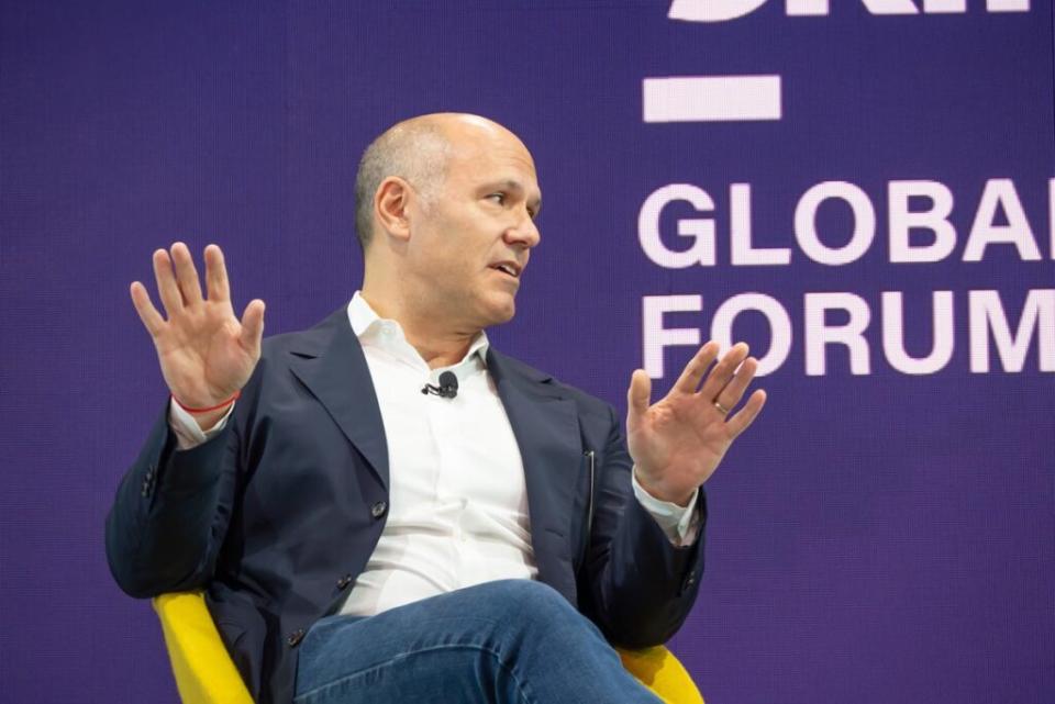 Expedia Group CEO Peter Kern at the Skift Global Forum in New York City in 2023.  Skift