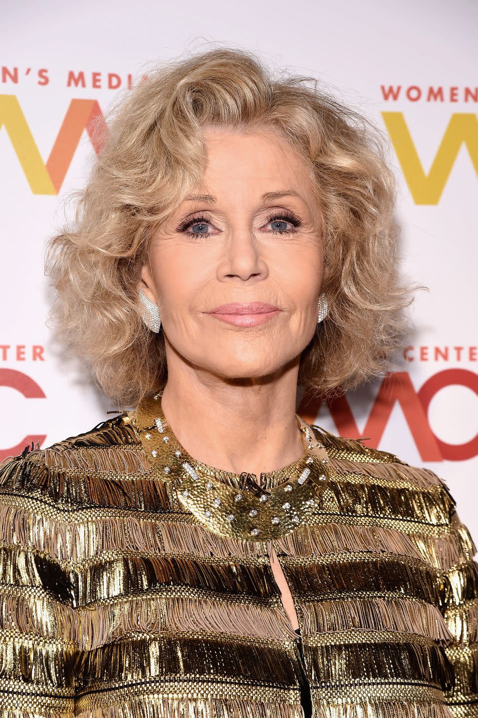 <p>Just a hair deeper than grey, this ash blonde on <strong>Jane Fonda</strong> is an incredible option if you're not yet ready to embrace fully silver strands. </p>