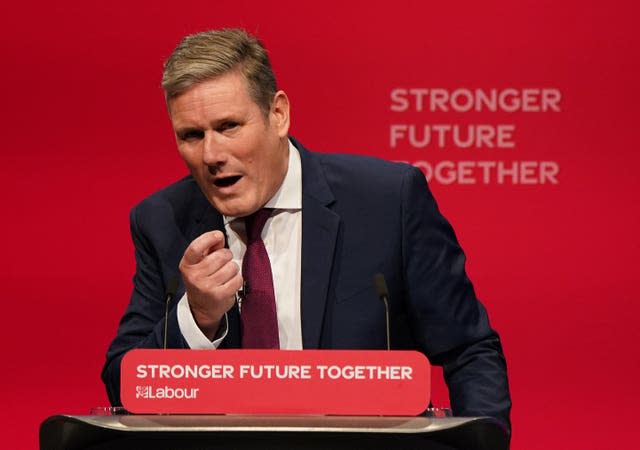 Labour party leader Sir Keir Starmer 