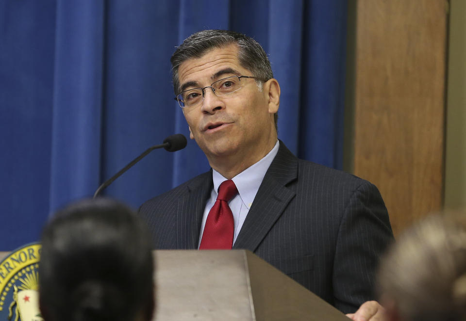 California Attorney General Xavier Becerra said, "Today&rsquo;s misguided ruling will not deter us: Our coalition will continue to fight in court for the health and wellbeing of all Americans.&rdquo; (Photo: Rich Pedroncelli/ASSOCIATED PRESS)