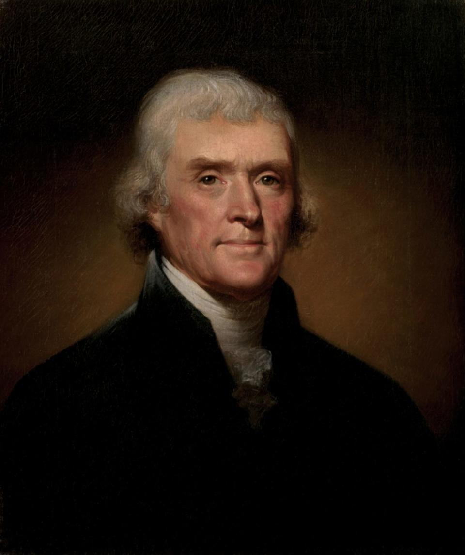 Thomas Jefferson Presidential Portrait