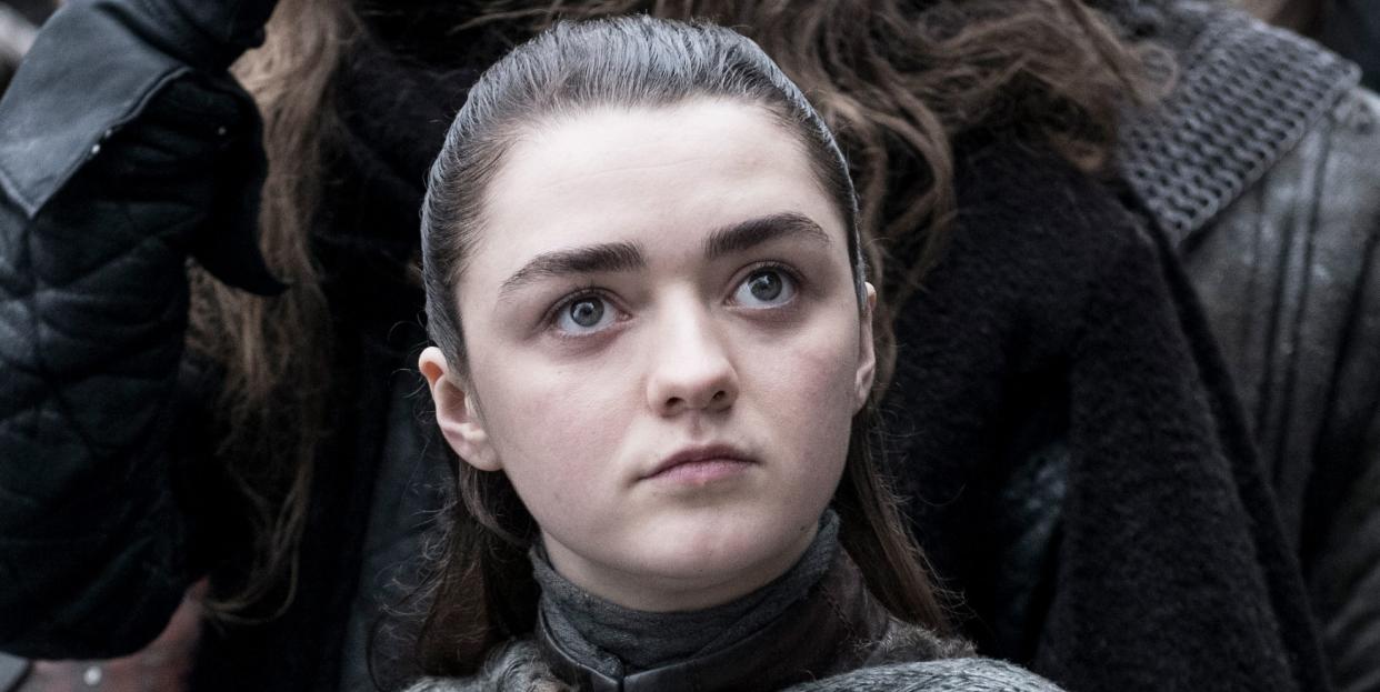 game of thrones, season 8, arya stark, maisie williams