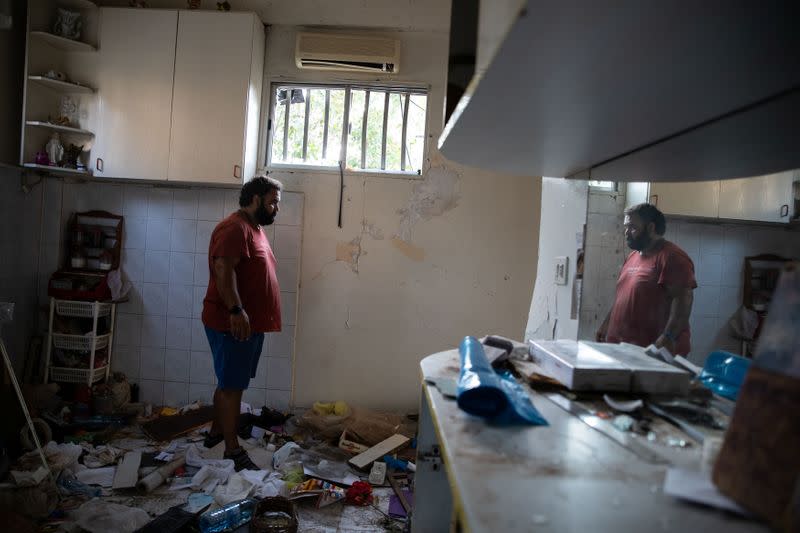 The Wider Image: 'We lost everything:' Grieving Beirut neighbourhood struggles to rebuild