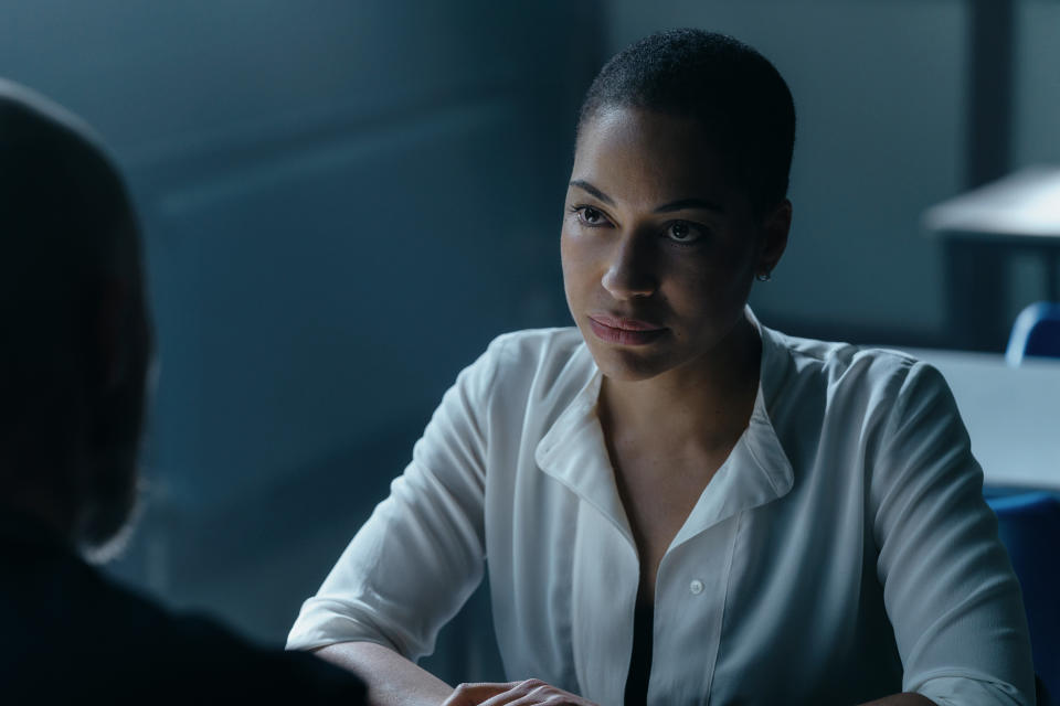 Cush Jumbo as detective June Lenker.