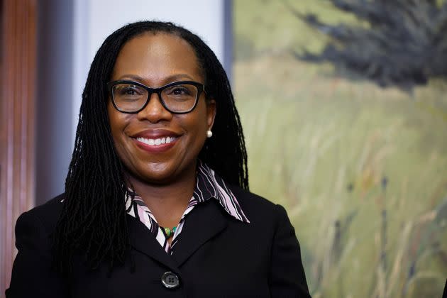 Supreme Court nominee Ketanji Brown Jackson is inching closer to becoming the first Black woman on the high court. (Photo: Chip Somodevilla via Getty Images)