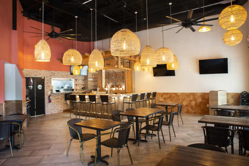 During the soft opening phase, Three Amigos Mexican Kitchen & Cantina at Colony Place is open for dinner service only.