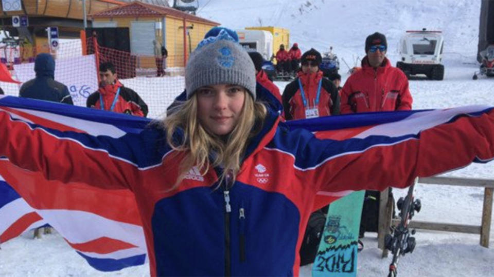 Ellie Soutter was a rising star in the world of snowboarding. Pic: Twitter