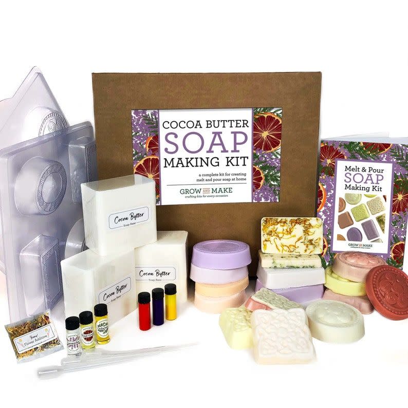 21) Cocoa Butter Soap Making Kit