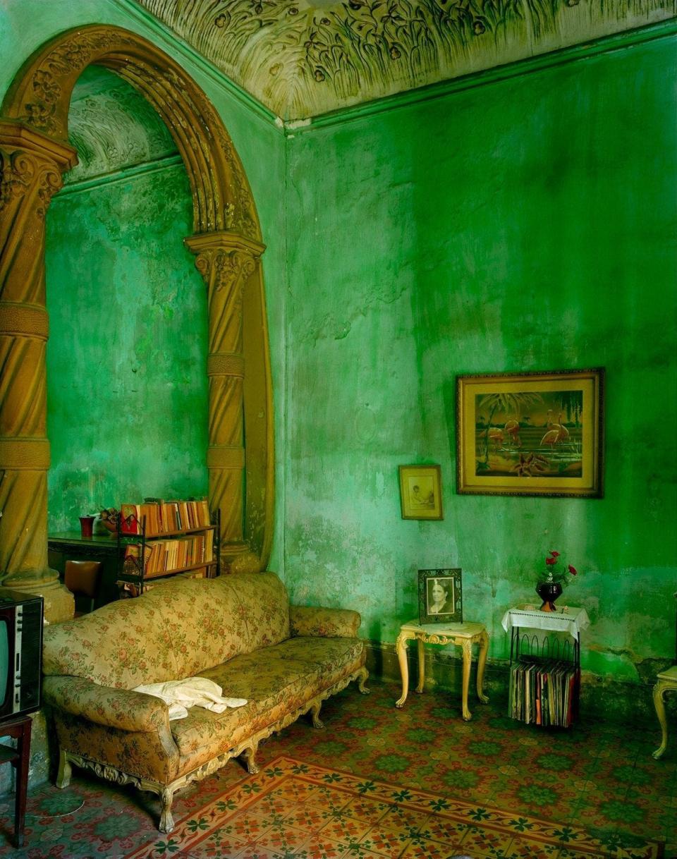 Michael Eastman — Green Living Room, Havana