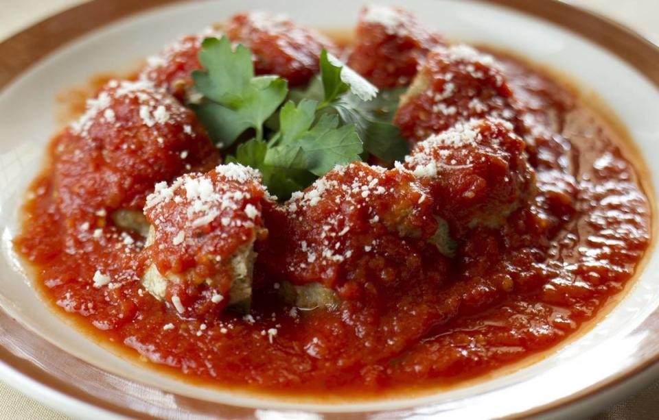 Piccolo Mondo’s meatballs.