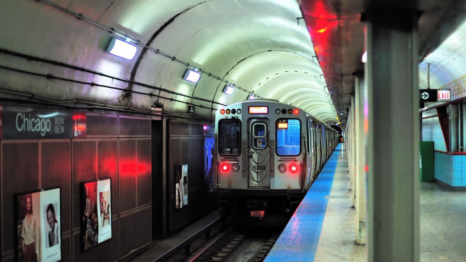 Underground climate change can affect systems and structures such as underground railways, making tracks prone to buckling or causing passengers to become ill due to excessive heat. - Bruce Leighty/Alamy Stock Photo