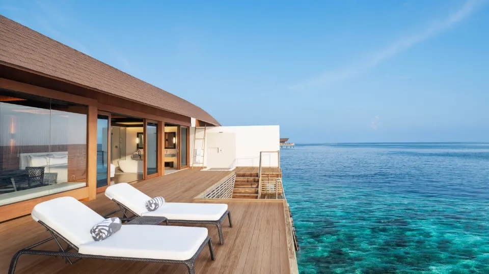 The Westin Maldives Miriandhoo Resort. (Photo: Trip.com)