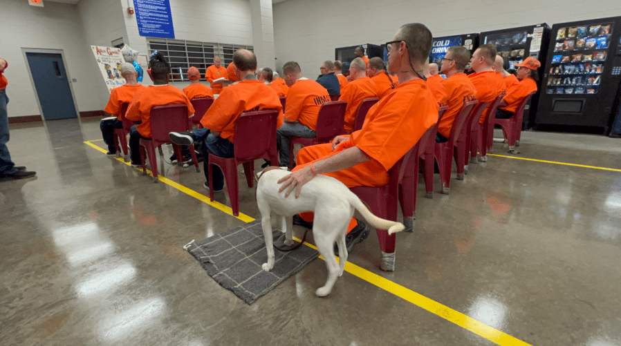 Pen Pals program at Allen Gamble Correctional Center. Image courtesy Oklahoma Department of Corrections.