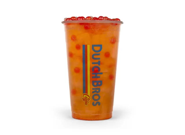 Dutch Bros Poppin' Boba Fire Lizard Rebel