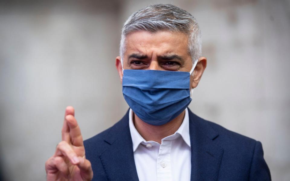 Sadiq Khan looks set to easily win the mayoral race - PA