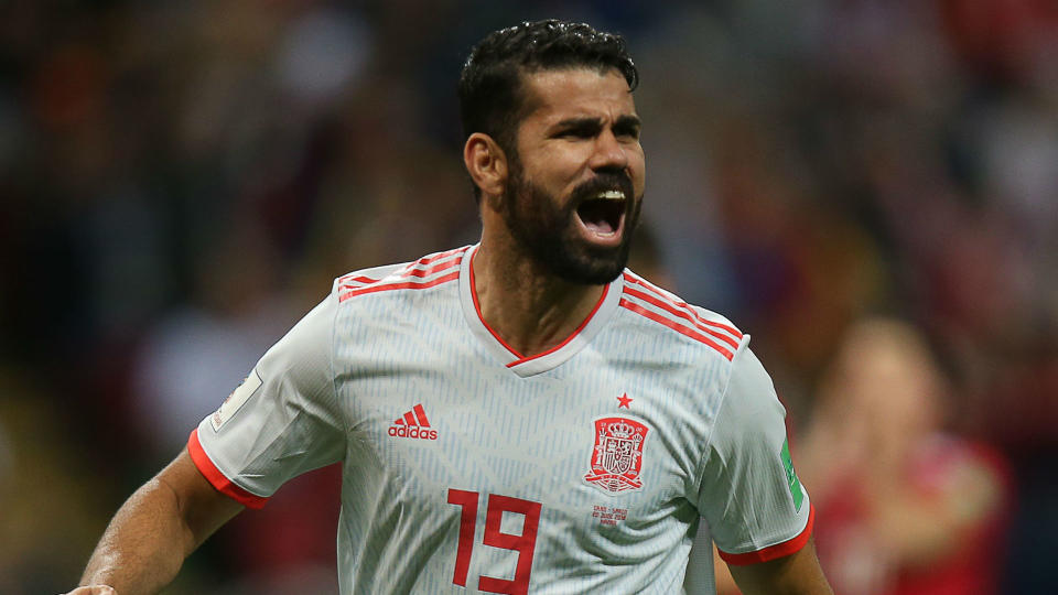 Diego Costa a tenté quatre tirs cadrés depuis le début de la Coupe du Monde. La plupart ont débouché sur les buts.