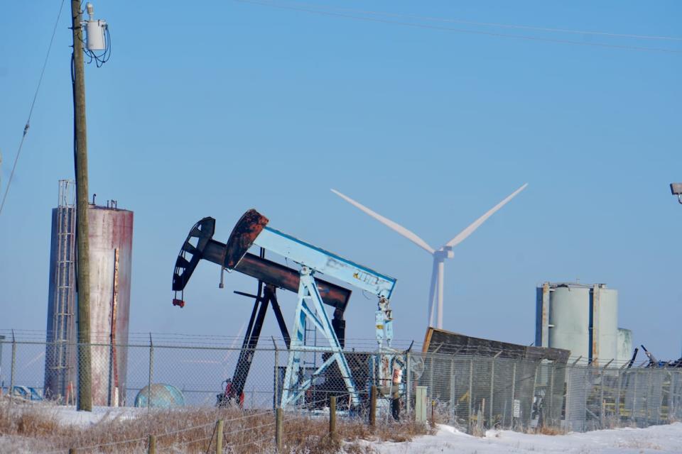 The Sharp Hills wind farm is located near the town of Sedalia, about 300 km east of Calgary.