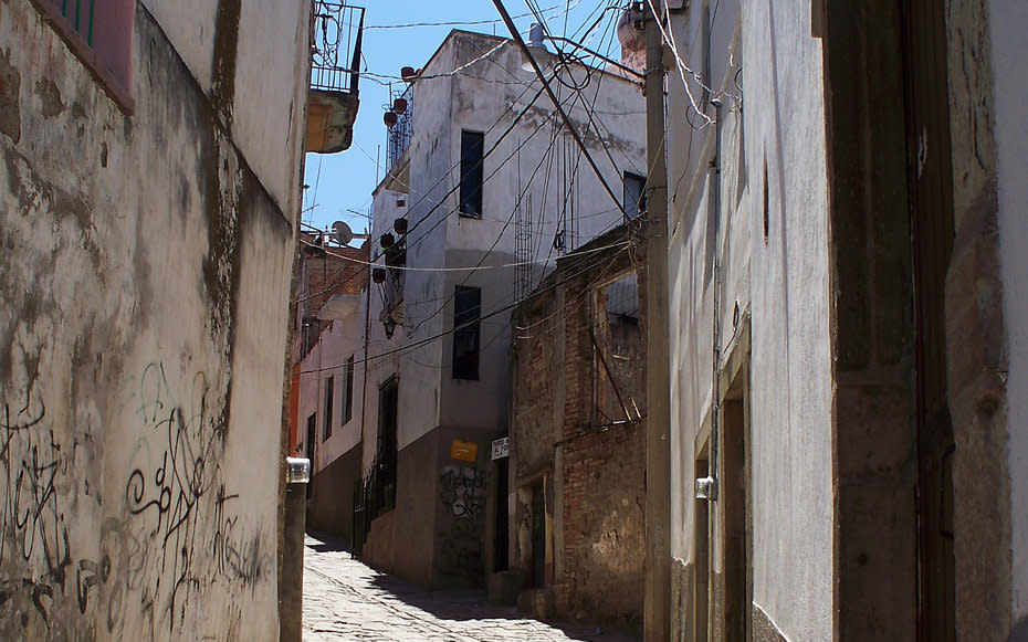 Callejn Angosto in Cartagena