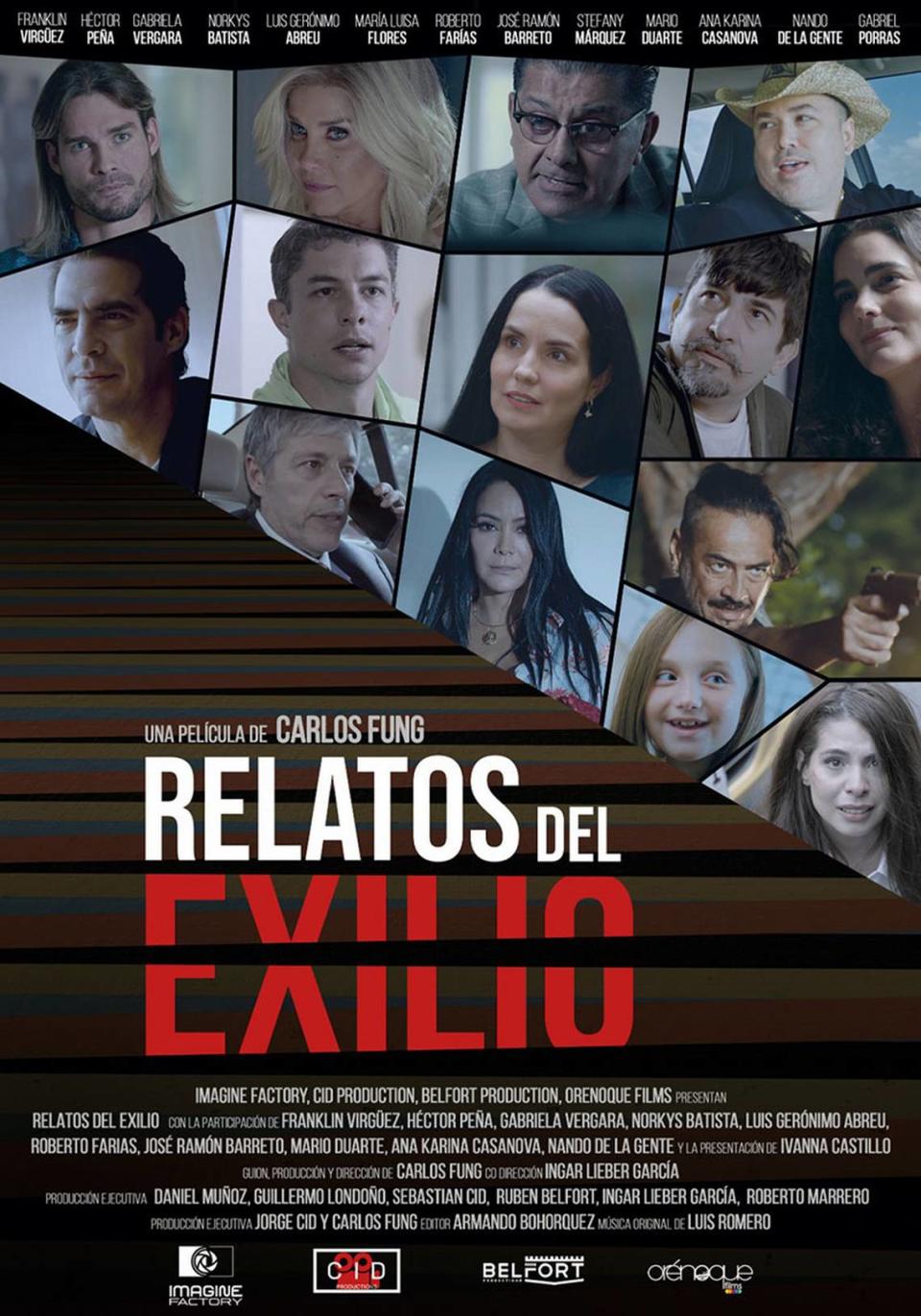 “Relatos del Exilio” flyer