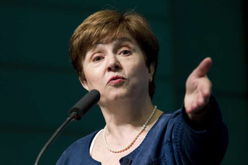 國際貨幣基金組織（IMF）新任總裁格奧爾基耶娃（Kristalina Georgieva）（AP）