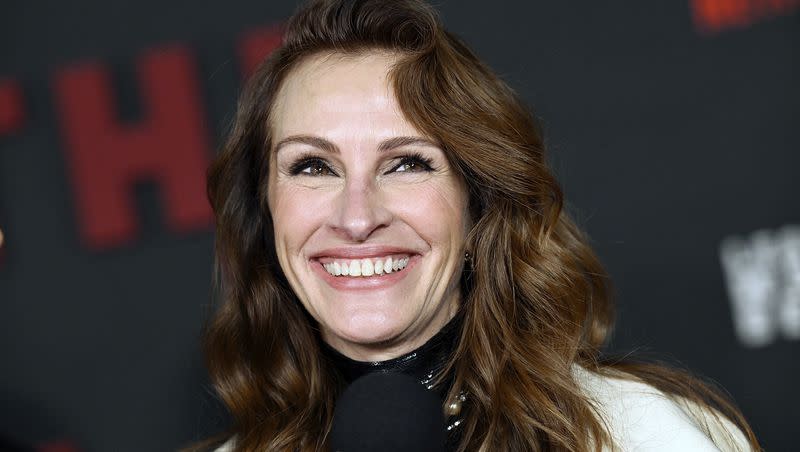 Julia Roberts attends the premiere of Netflix’s “Leave the World Behind” at the Plaza Hotel on Monday, Dec. 4, 2023, in New York