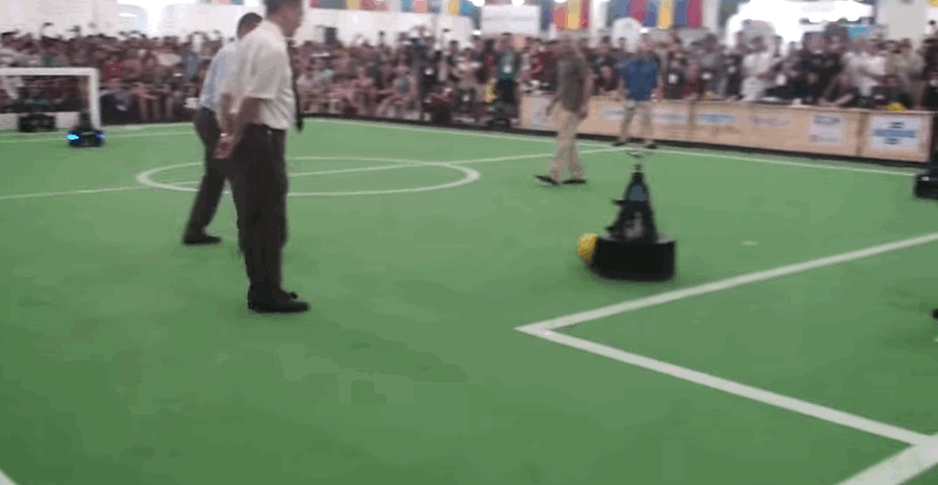 robocup robot goal