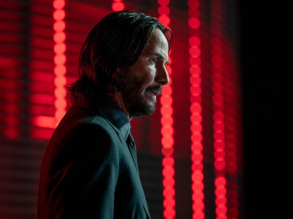 Keanu Reeves as John Wick in "John Wick: Chapter 4."