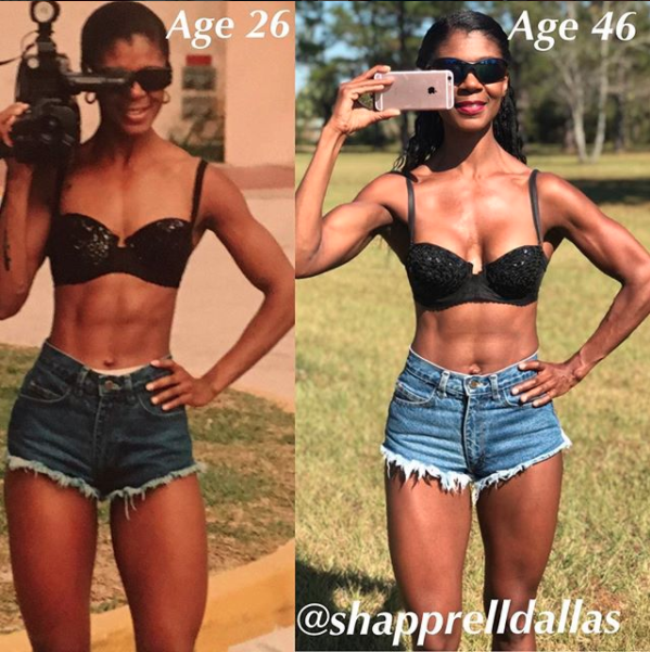 Shapprell Dallas has barely aged since she was 20. Photo: Instagram