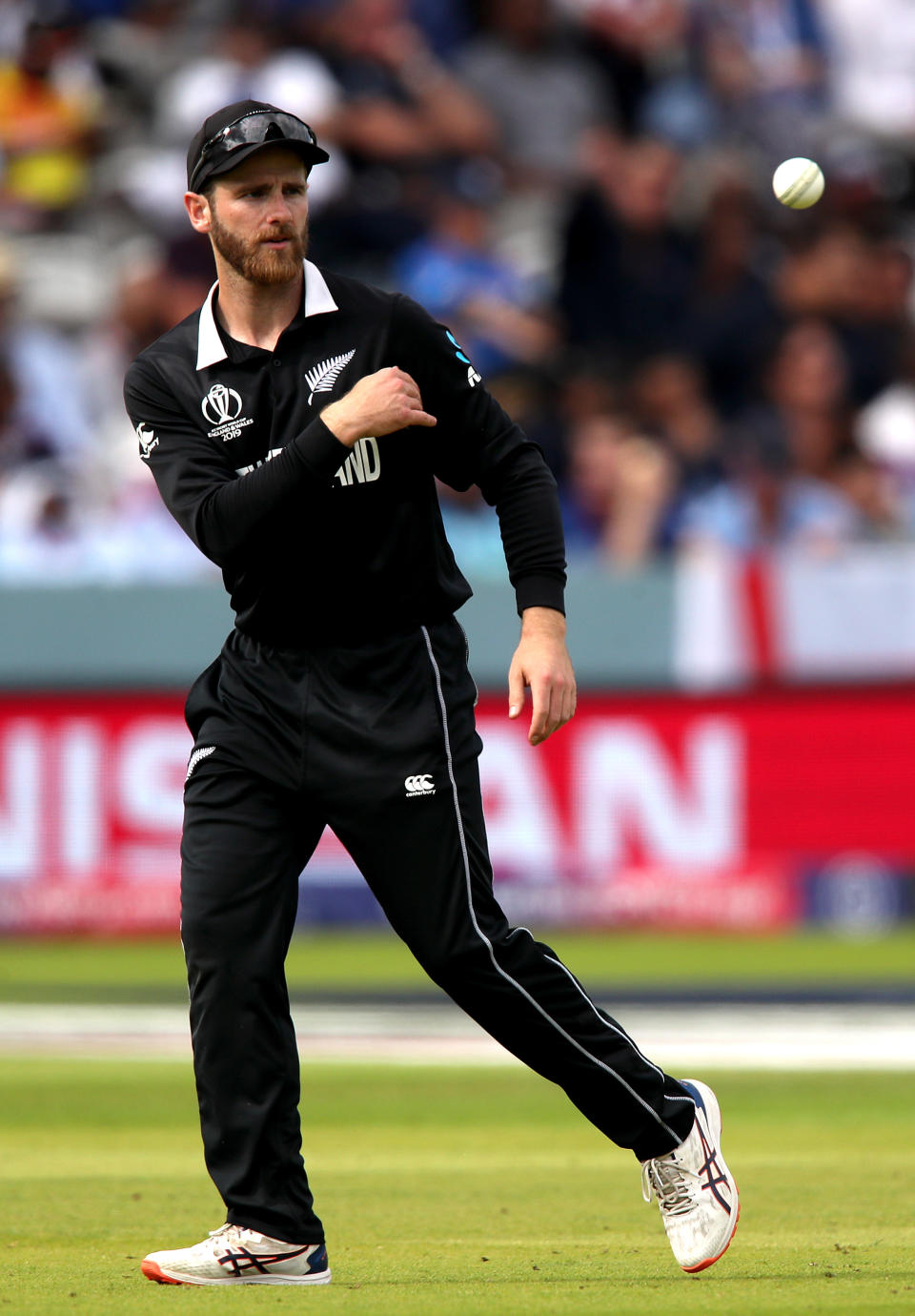 New Zealand's Kane Williamson during the ICC World Cup Final at Lord's, London.