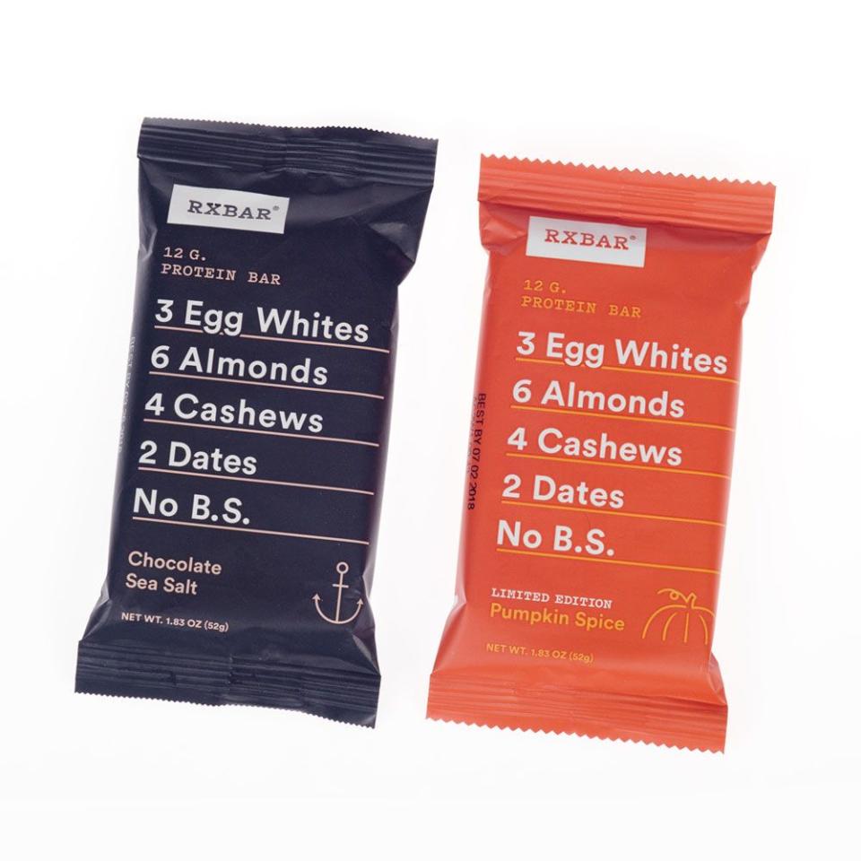 <p>These chewy bars with a simple ingredient list blew up in 2017, and they’re still one of the more innovative snack companies today, with various flavors (check that limited edition Pumpkin Spice!) and even a line of nut butters and oat cups.</p>