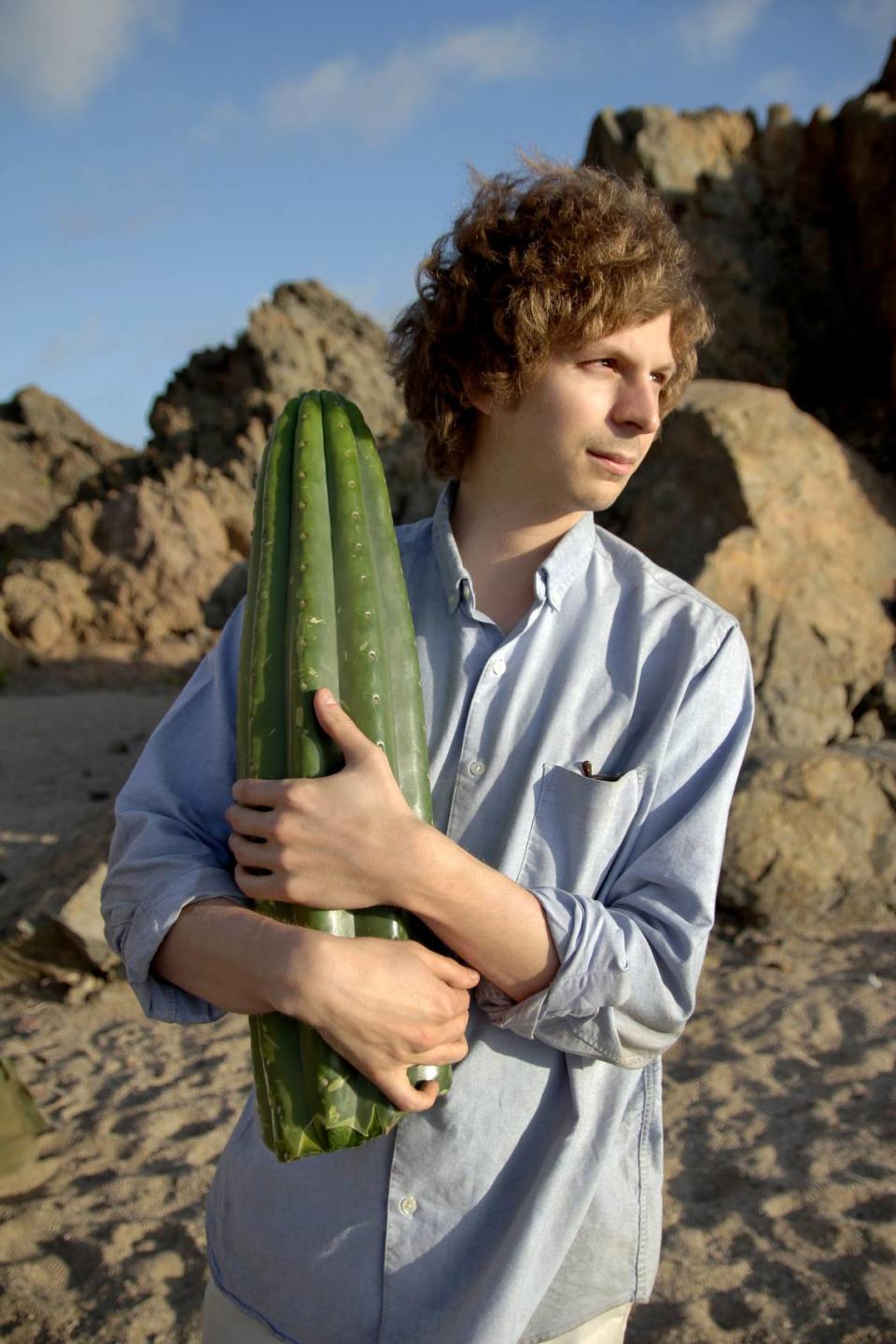 Michael Cera appears in a scene from “Crystal Fairy & the Magical Cactus.” The actor stars in the movie “Sacramento,” which premieres at the Tribeca Festival in June 2024.