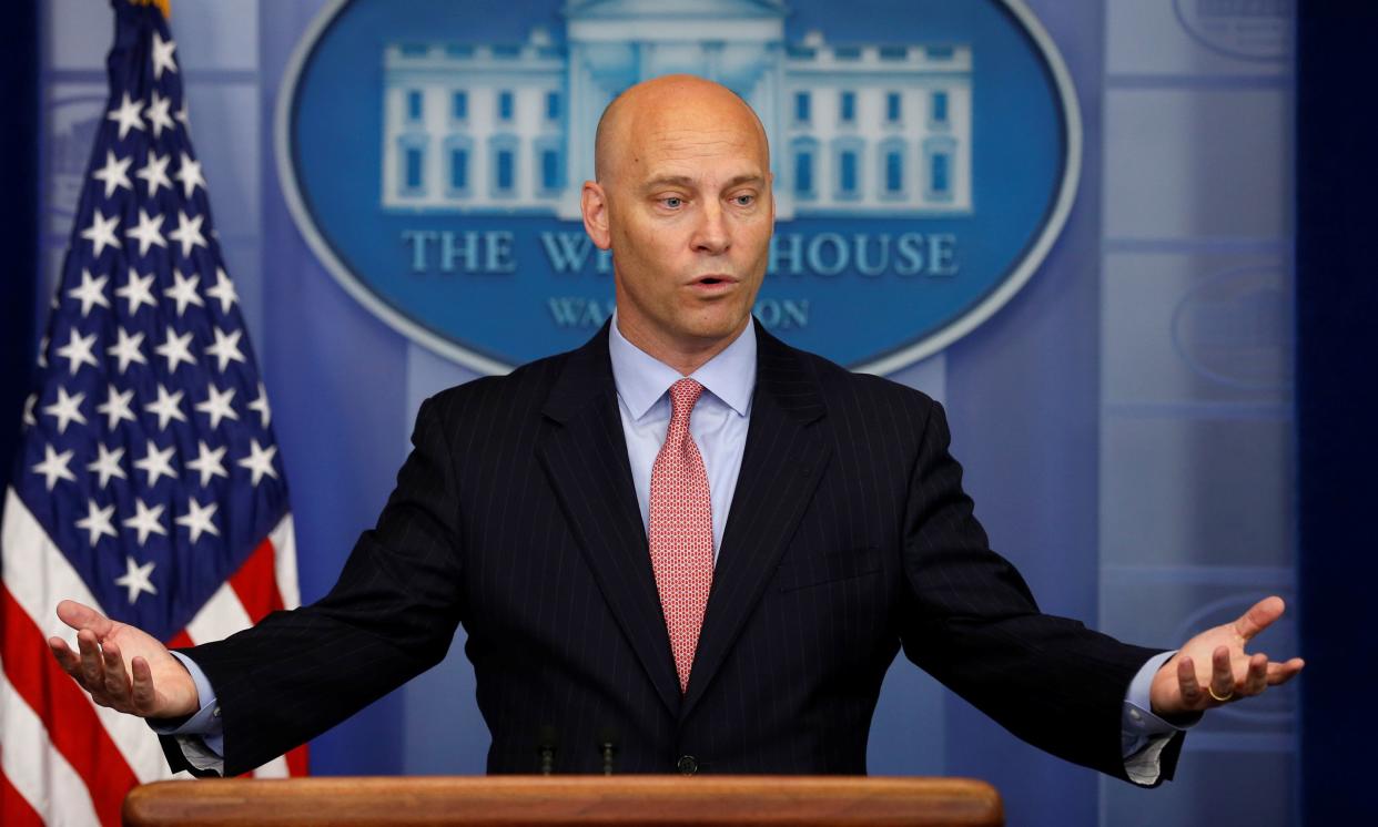Marc Short, White House director of legislative affairs, won't say whether Trump believes the women accusing Alabama Senate nominee Roy Moore of sexual misconduct. (Photo: Jonathan Ernst/Reuters)