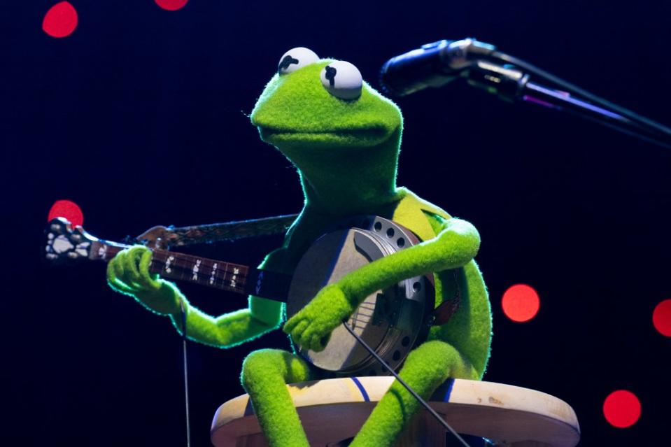 Kermit’s version of the classic appeared on 1979’s “The Muppet Movie” soundtrack. AFP via Getty Images