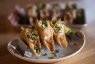 <p>People come in droves for Applebee's infamous 2 for $20 deal, and <a href="https://www.gettyimages.com/detail/news-photo/chicken-wonton-tacos-at-applebees-in-falls-church-va-on-news-photo/891459450" rel="nofollow noopener" target="_blank" data-ylk="slk:yes, the employees know;elm:context_link;itc:0;sec:content-canvas" class="link ">yes, the employees know </a>you love it. No need to tell them, they hear it all the time. </p>