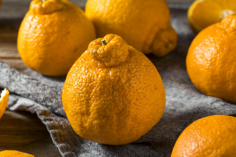 Fresh Raw Sumo Oranges Ready to Eat<p>iStock</p>