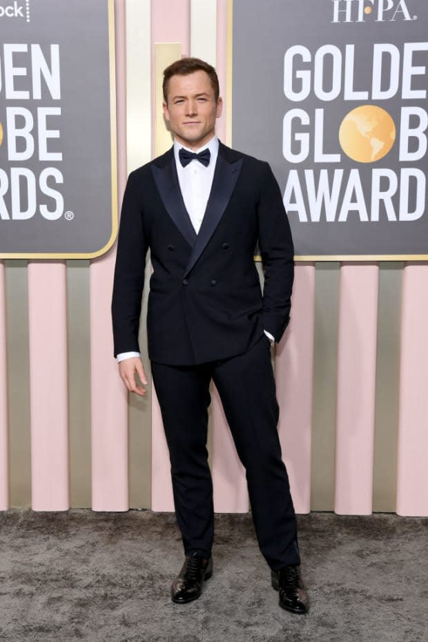 <p>Taron Egerton</p><p>Photo by Jon Kopaloff/Getty Images</p>