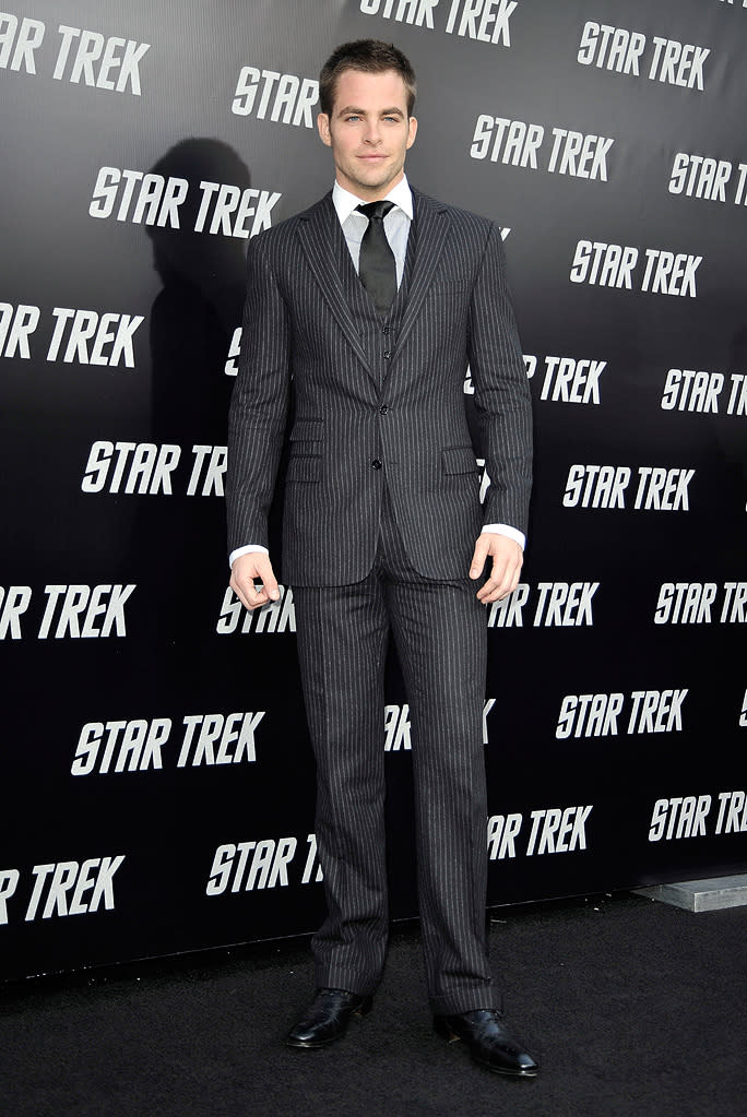 Star Trek LA premiere 2009 Chris Pine